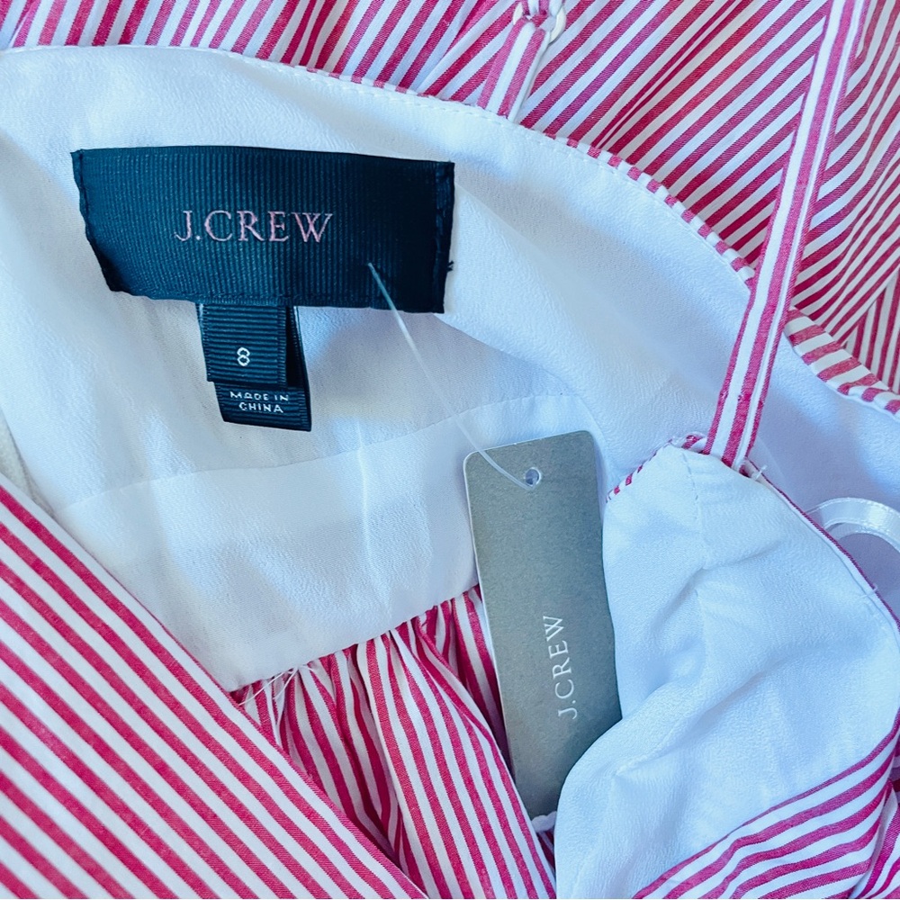 J. Crew Pink Striped Midi Sundress - Picture 12 of 13
